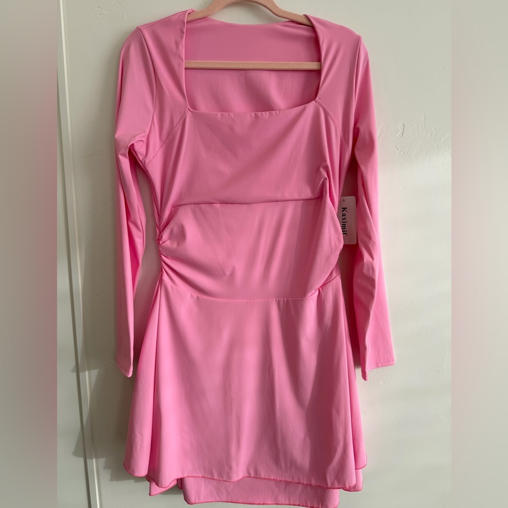 Women’s Long Sleeve Pink Valentine’s Dress | XL | NWT |